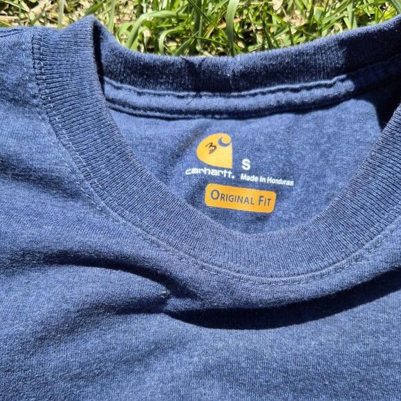 Carhartt Men's (2) Shirt Bundle - (1) Long Sleeve & (1) Short Sleeve - Small - Picture 2 of 10